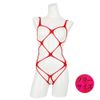 Andre shop Lace-up Leotard -Turtle Shell Line- (Red)