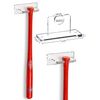 Better Display Cases Mini Baseball Bat (Medium or Large Mini Bat) Display Vertical Wall Mount (A052-A)