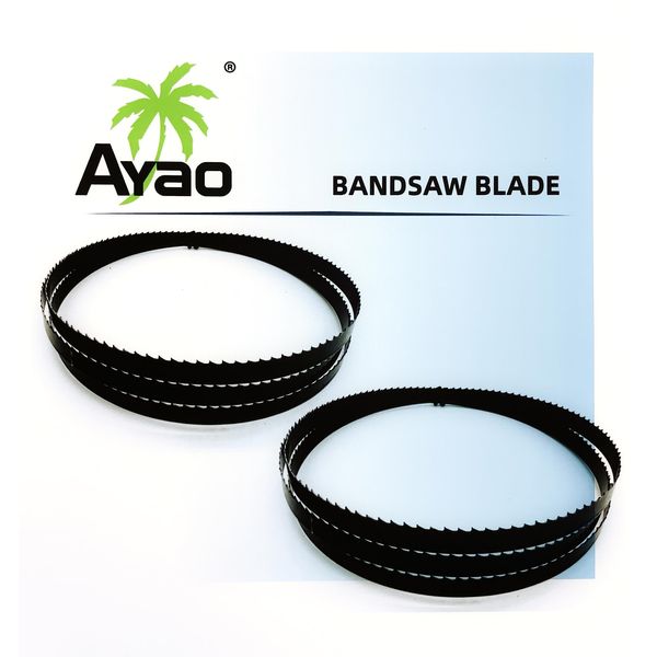 AYAO Ground Tooth Band Saw Blade 1400mm X 9.5mm X 12TPI (2 Blades Pack)