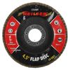 40 Grit Flap Discs Sanding Grinding Rust Removing For 4-1/2" Angle Grinders 1pc
