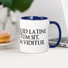 CafePress Latin Mug 11 oz (325 ml) Ceramic Coffee Mug