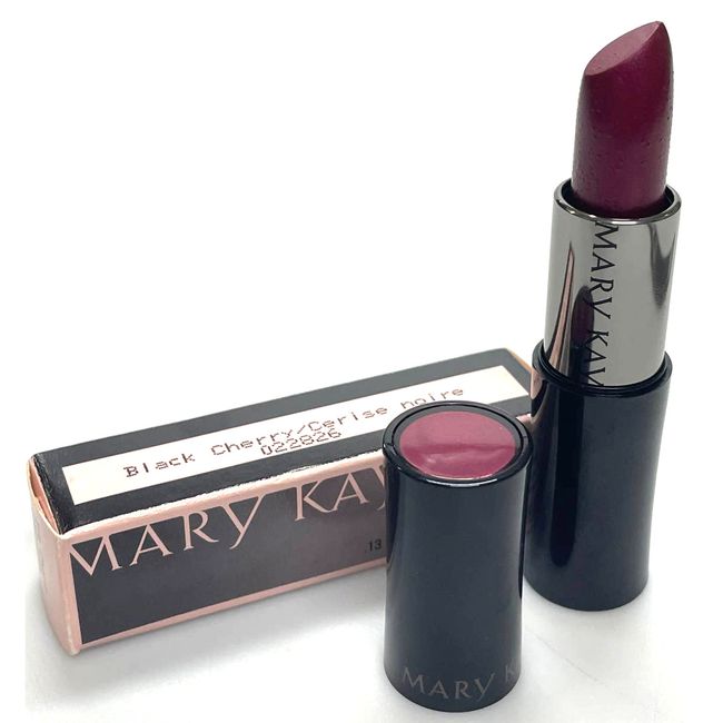 New Mary Kay BLACK CHERRY Creme Lipstick .13 oz. Full Size