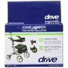 Drive Medical 892 Nitro Cane Holder for Nitro Rollators, Black