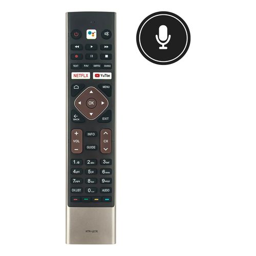 HTR-U27E Replacement Remote Control fit for Haier 4K UHD Smart Android TV HTR-U27A LE32K6600SG LE65K6600UG LE58U6900HQGA LE58U6900UG LE65U6900UG LE43K6600SG LE43K6700UG