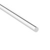 sourcing map Acrylic Round Rod,Clear,1/4 inch Diameter 10inch(247mm) Length,Solid Plastic PMMA Bar Stick 2pcs
