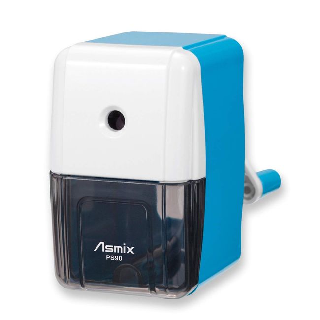 Asmix Asmix Pencil Sharpener Easy Enshin Kezuriki Mini PS90B Blue Lead Thickness Choice