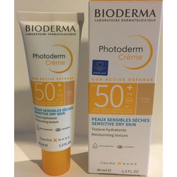 Bioderma Photoderm Cream SPF50+ Light Color Tinted 40ml Exp.09/2024 NIB