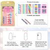 Nail Stickers, Iridescent Color, 3D Stick On Manicure Set, 8 Pieces, Ultra Thin, Adult Nail Stickers, Cute Nail Design, Butterfly, Mermaid, Floral Pattern, For Work, Casual Nail Decoration, For Beginners