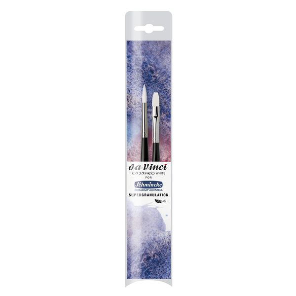 Da Vinci : Casaneo White : Supergranulation Set of 2 Brushes