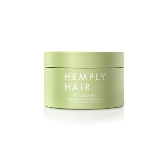 HEMPLY HAIR Mild Sugar Head Scrub Scalp Care Cleansing Scalp Massage Head Spa Shampoo 6.3 oz (180 g), Made in Japan