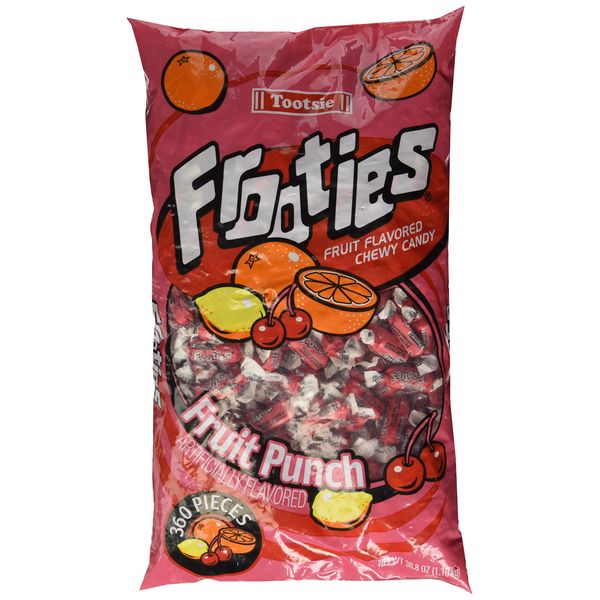 Frooties 360 Piece Bag Fruit Punch - 38.8oz