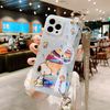 Snoopy iPhone 11 Pro Max Case, Neck/Shoulder/Crossbody Case, Smartphone Case, Wrist Strap Design, Horizontal Function, Compatible with All Models, iPhone11Pro Max, Case, Thin, Soft TPU Bumper, iPhone