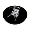 Demon Reaper Blackwork PopSockets Adhesive PopGrip