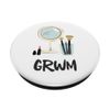 GRWM Vlogger Influencer MAKEUP, "Get ready with me" PopSockets Swappable PopGrip