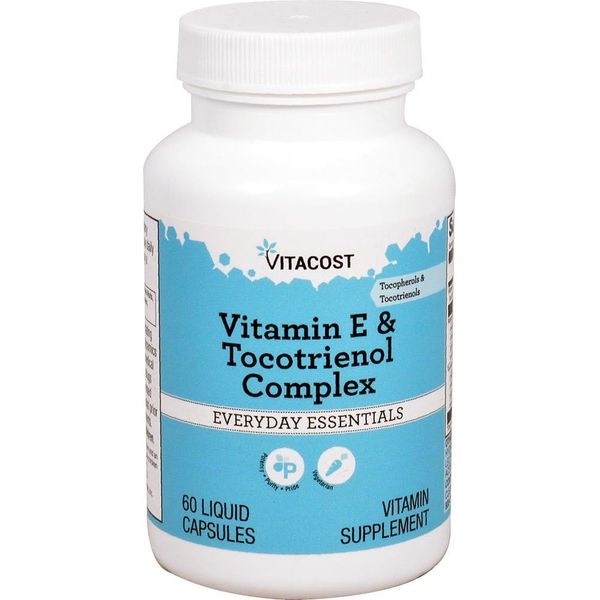 Vitacost Vitamin E & Tocotrienol Complex - 60 Liquid Vegetarian Capsules