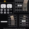 Tactical Mag Pouch Adapter Base, for MOLLE Organizer Panel/Mag Pouch Accessory