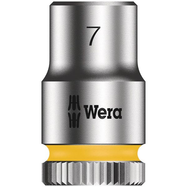 Wera 003506 Cyclop Ratchet Socket 1/4 7.0mm