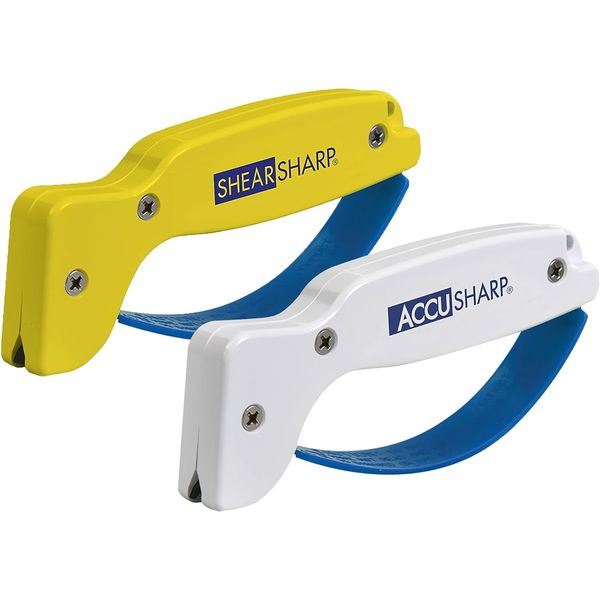 Hand-Held Carbide Blade Sharpener & ShearSharp Scissor Sharpener, Restores...