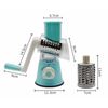 SIZAH Blue Cheese and Vegetable Grater with 3 Blades – Effortless Kitchen Tool