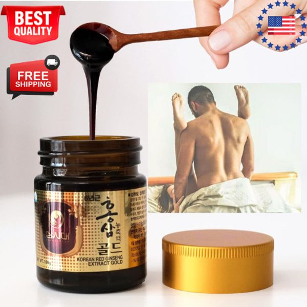 Korean Red Ginseng Extract Gold 100g, Pure 100% Concentrate of 6 Years Old Korea