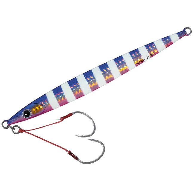 XRJ-60 Crossride Jig, Heavy Metal, 2.1 oz (60 g), #9 Zebra Blue Pink