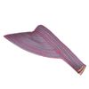 UPF 40+ Multi Colored Poly Braid Sun Visor - Fuchsia OSFM