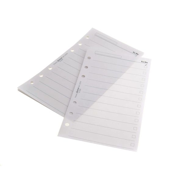Filofax Personal To Do, White