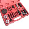 18PC A/C COMPRESSOR CLUTCH HUB INSTALLER PULLER  REMOVER PLATES TOOLS KIT AC