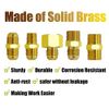 12 Ft High Pressure Braided Propane Hose Extension with Conversion Coupling 3/8"