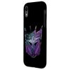 Case for iPhone XR Transformers Decepticon Big Face Retro Badge