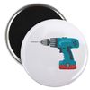 CafePress Power Drill Magnets 2.25" Round Magnet (10 pack)