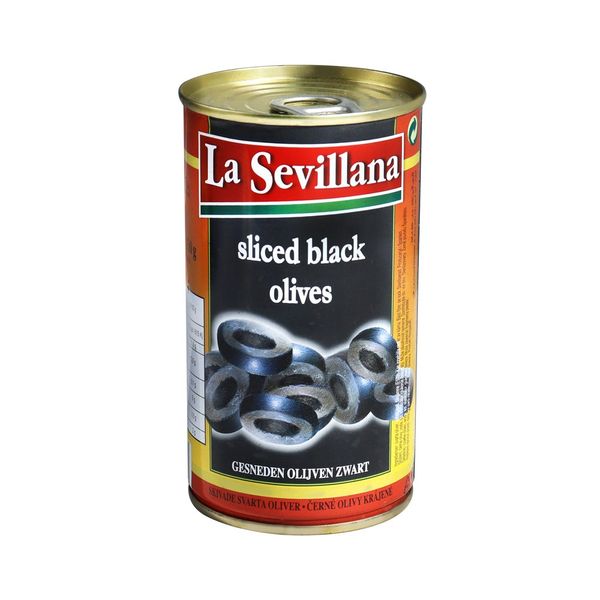 Lacevillena Sliced ​​Black Olive 350g (Can), 1 pc