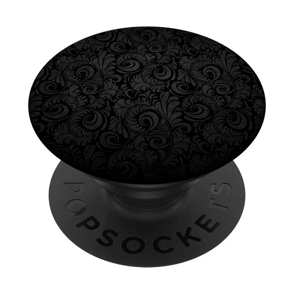 Black Pop Socket for Phone Expanding Kickstand Black PopSockets Adhesive PopGrip
