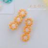 lua Citron Barrette 2-Piece Set, Hairpins, Hair Accessories, Hair Elastics, Hair Clip, Hair Ornament, Hair Clip, Kids, Adults, Women's, Girls, Kids, Stylish, Cute, Brown (Green)