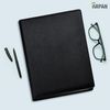 Arpan Black A4 Professional Display Book Folder for Presentation, Artwork, Interviews, CVS - A4 Display Folder with 48 Pockets (96-Side)