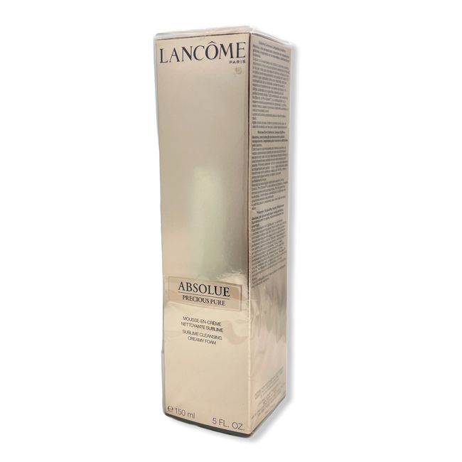 Lancome Absolue Precious Pure Sublime Cleansing Creamy Foam 150ml/5fl.oz. New