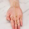 Philip Jones Gold Plated Teardrop Set