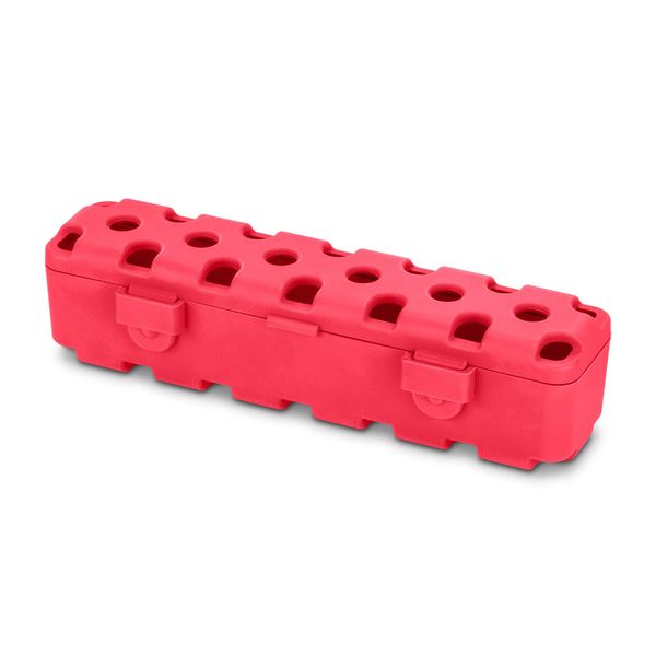 Practicon Cool Cassette 2 Compartment Tray, Coral