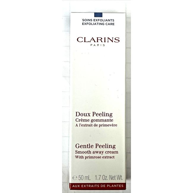 Clarins Gentle Peeling Smooth Away Cream 50 ml / 1.7 oz SEALED