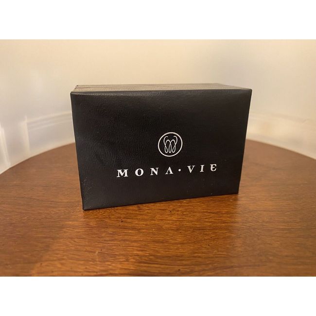 Monavie Health Silver Tone Cufflinks New In Box