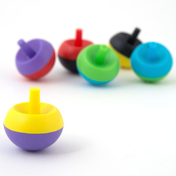 Spinning Tops for Kids - Tippy Tops Flip Upside Down Spinning Toys -25pcs - Easter Egg Fillers - Spinning Top Party Favors for Kids - Plastic Spinning Tops Bulk Gifts for Kids