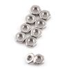 300pcs M2.5 A2 Stainless Steel Hex Socket Screws Bolt With Hex Nuts Assortment, Full Thread, Plain Finish(A: Cap head)