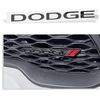 Dodge Grille Emblem Overlay Decal - 2013-2025 Durango - (Color: Flat Black)