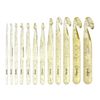 Sarini Oversized Crochet Hook Set with Crystal Crochet Tools for Thick Yarn Knitting