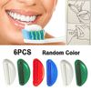 6 Pcs Plastic Tube Squeezer Toothpaste Dispenser Holder Rolling Bathroom Tool B