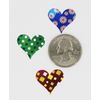 Scrapbooking Stickers Hearts with Assorted Patterns Permanent Adhesive 400 Pack