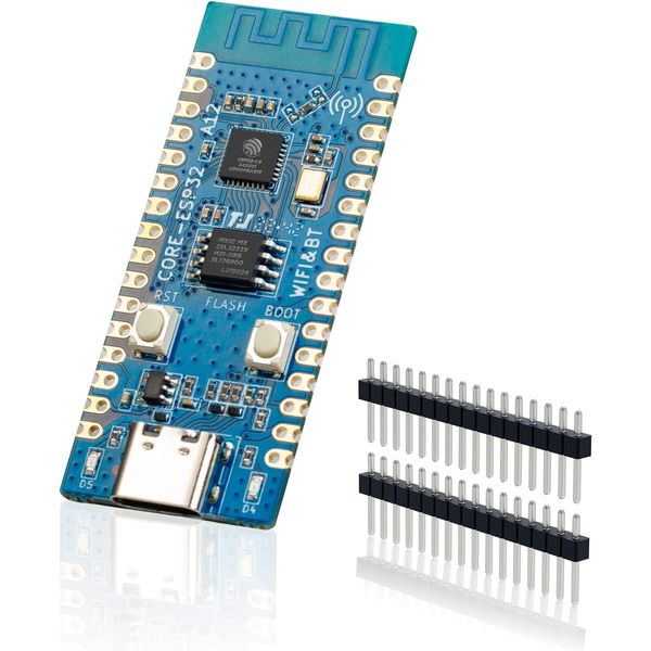 XTVTX USB C ESP32 Development Board with WiFi, Bluetooth, BLE Support, ESP32-C3 Microcontrollers with Up to 160MHz Clock Speed, 4MB Flash, 384KB ROM, 400KB SRAM, Compatible with Arduino IDE