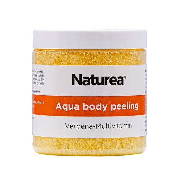 Naturea Aqua Body Peeling Verbena-Multivitamin – The Magic of Sea Salt and Verbena Freshness Your Skin Deserves