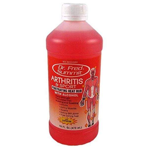Dr. Fred Summit Epsom Salt Alcohol-Red (Pack of 3)