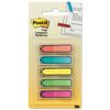 Post-it 684ARR2 Standard Arrow Flags, 1/2-Inch x1-3/4-Inch, 100/PK, Assorted Bright